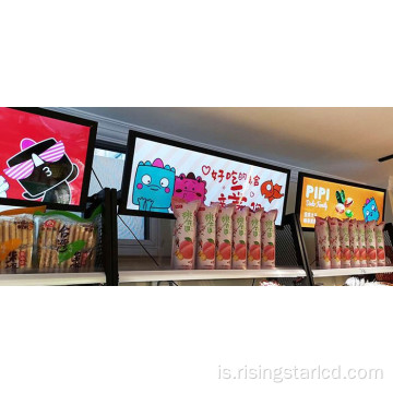 Strip LCD skjár fyrir verslun